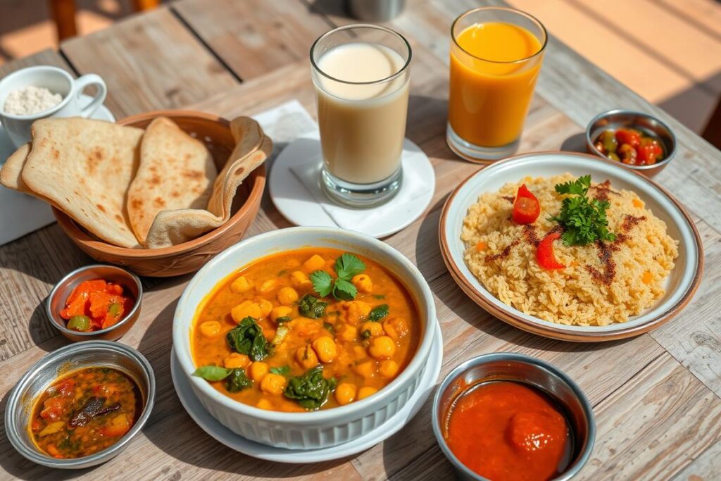 Indian-inspired morning foods