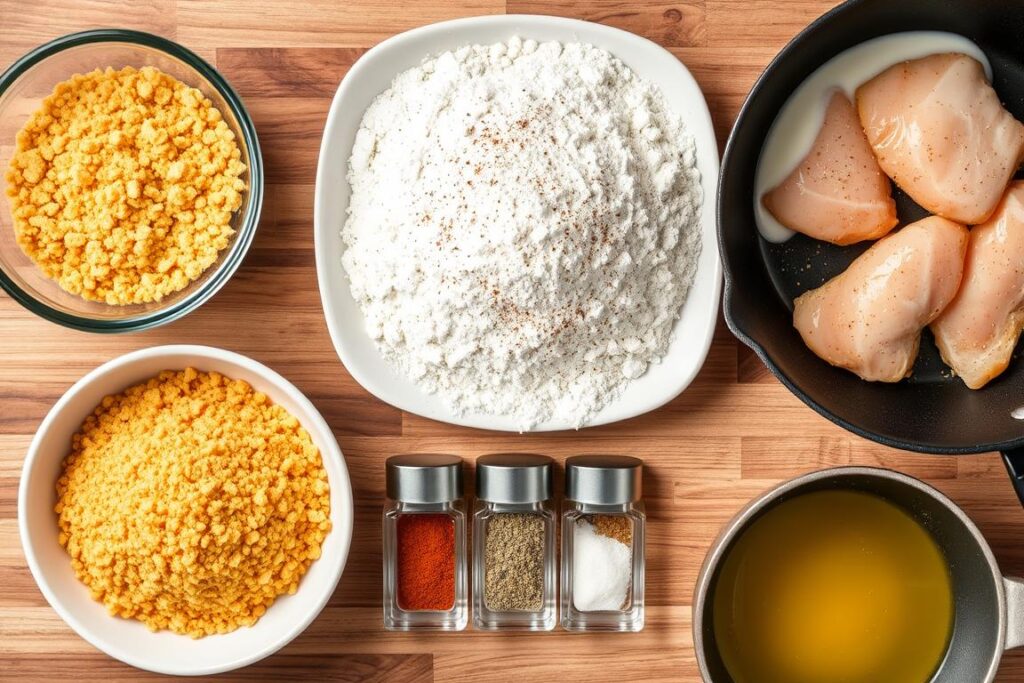 Crispy Chicken Ingredients