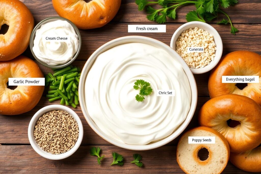 Everything Bagel Dip Ingredients