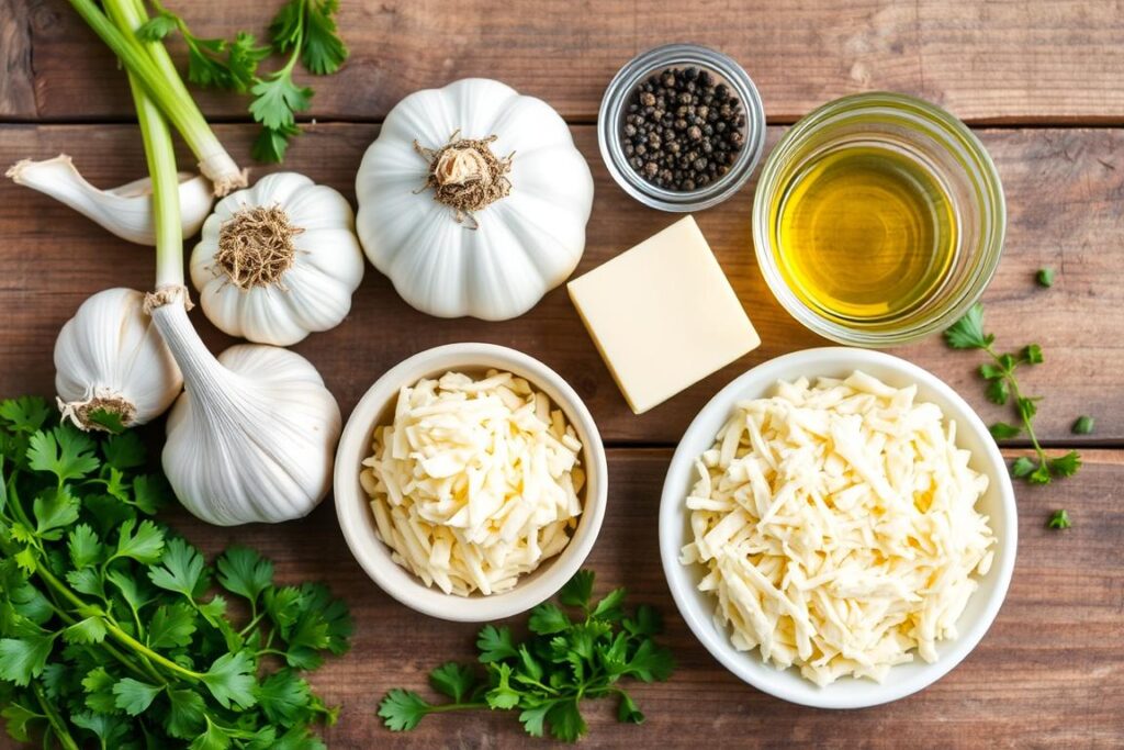 Garlic Parmesan Sauce Ingredients