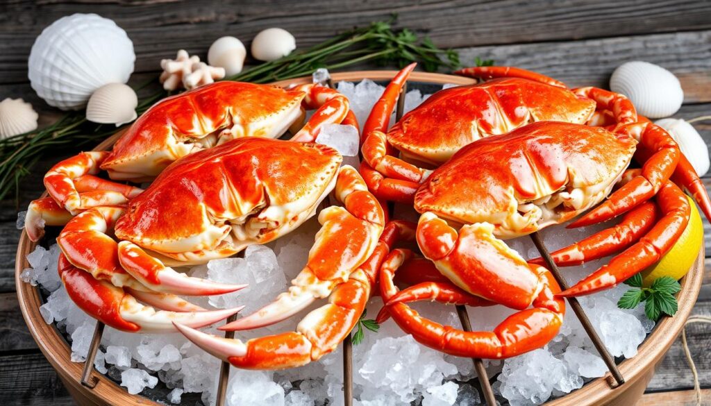 King and Snow Crab Varieties