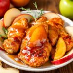 apple and honey-glazed chicken tenders