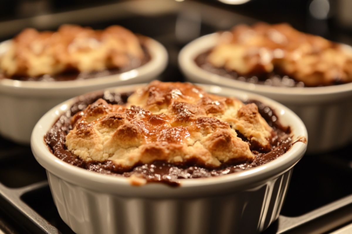 How long does it take to make chocolate cobbler