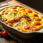 egg bake with cottage cheese