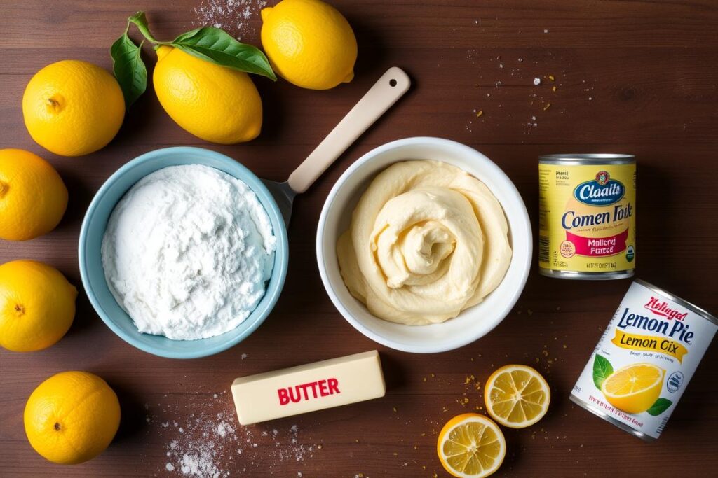 lemon dump cake ingredients