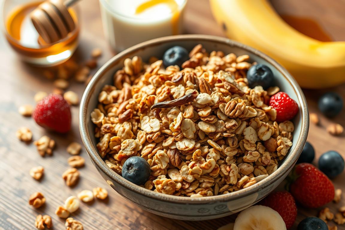 vanilla nut granola recipe