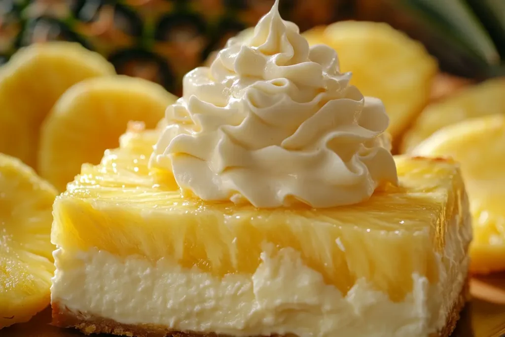 Pineapple delight dessert