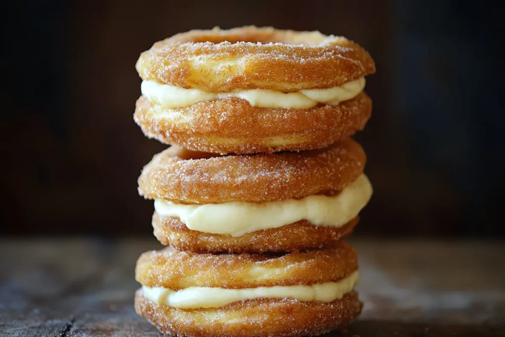 Churro Cheesecake Donut Cookies