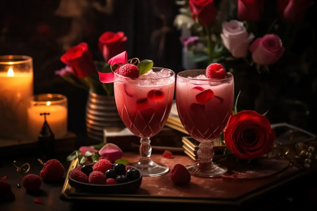 Romantic Valentine's Day cocktails and boozy dessert shots 