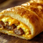 Sausage, Egg, and Cheese Breakfast Roll-Ups